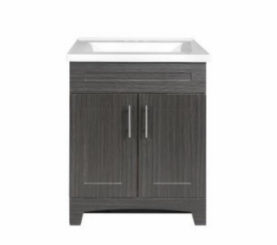 24"WHT Mod Vanity Combo