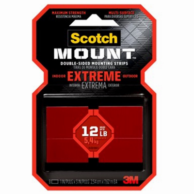8CT 3" EXT MNT Strip