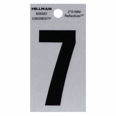 2" BLK #7 Adhesive