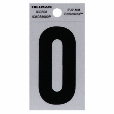 2" BLK #0 Adhesive