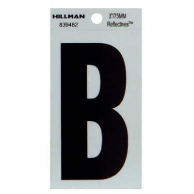 3" BLK B Thin Adhesive
