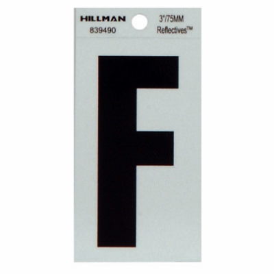 3" BLK F Thin Adhesive