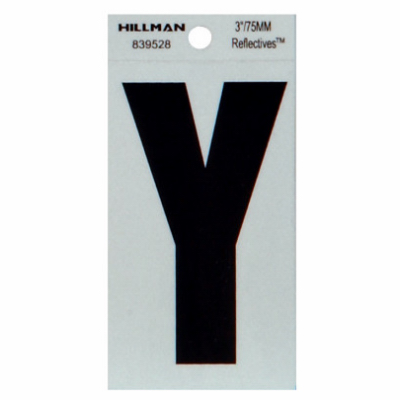 3" BLK Y Thin Adhesive