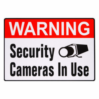 4x6 Security Cam Sign