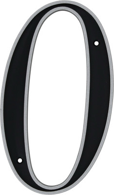 6" BLK Plas Refl 0