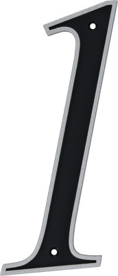 6" BLK Plas Refl 1