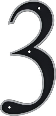6" BLK Plas Refl 3