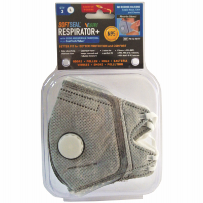 3PK LG VFold N95 Mask