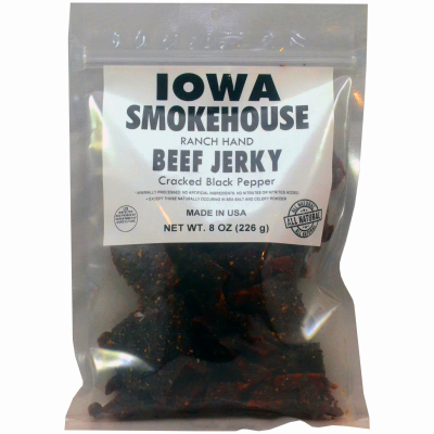 RH 8OZ Pepp Beef Jerky