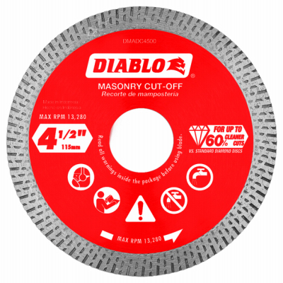 4-1/2" Con Cut Off Disc