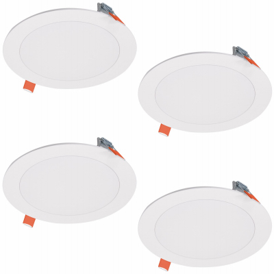 4PK 6" RND LED MNT Kit
