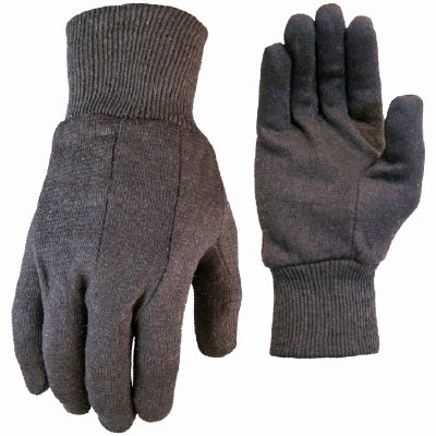 3PK LG BRN Jers Gloves
