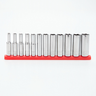 MM 12PC Met 1/4 DSocket