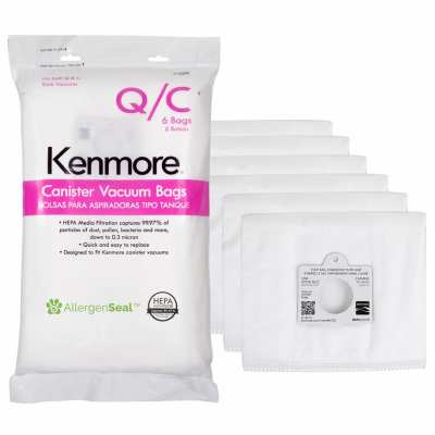 6PK Canister Bags