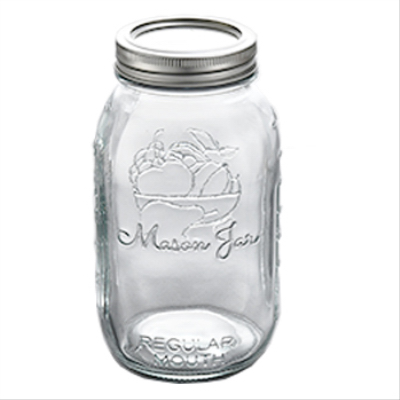 HP 12PK QT Mason Jar