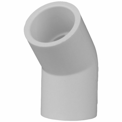 2" WHT 45DEG SxS Ell