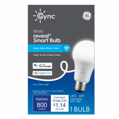 GE 9.5W A19 Smart Bulb