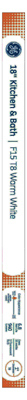 GE15W 18" K&B Fluo Bulb