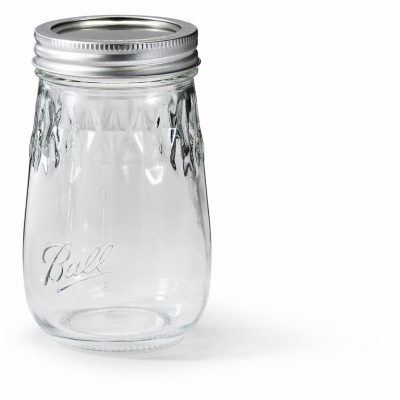 Ball 4PK 16OZ Flute Jar