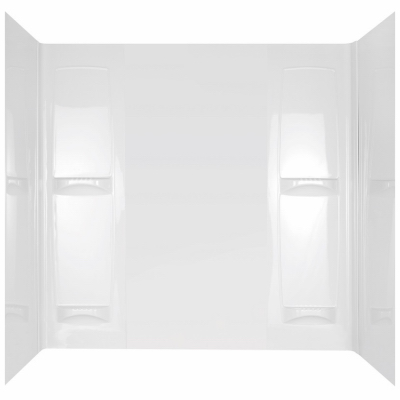 5PC WHT Bathtub Wall