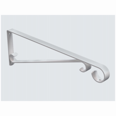 15" WHT Plant Bracket
