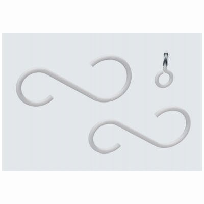 3-1/2" WHT Ext Hook Kit