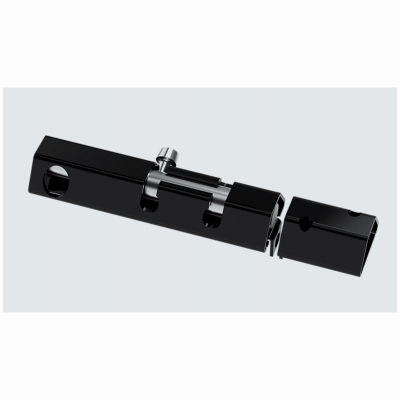 BLK 6" Lockable Bolt