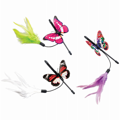 8" Butterfly Cat Toy