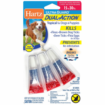 3PK 15-30LB Flea/Tick