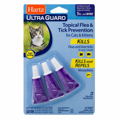 3PK 5LB Cat Flea/Tick