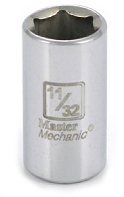 MM1/4DR 11/32 6PTSocket