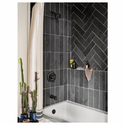 Banb BLK Tub/SHWR Head