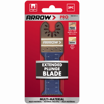 3PC 1-1/4 ExtPlun Blade - Pkg Qty 3