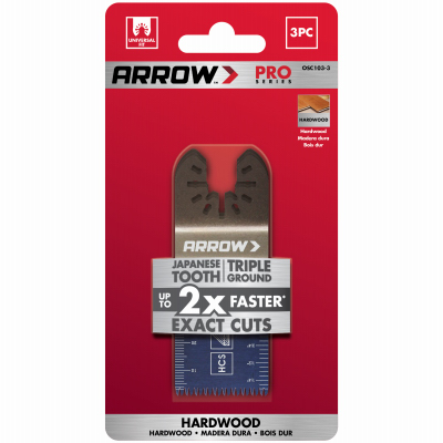 3PC 1-5/16 Japan Blade - Pkg Qty 3