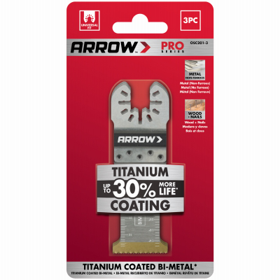 3PC 1-1/4 Titan Blade - Pkg Qty 3