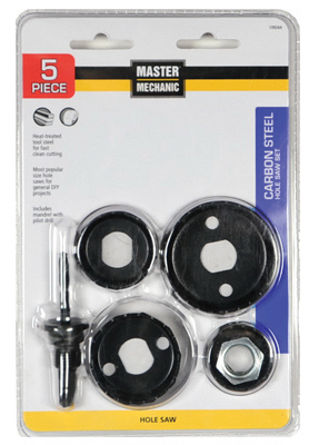 MM 5PC Hole Saw Set