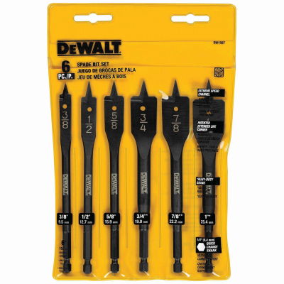 6PC Spade Bit Set