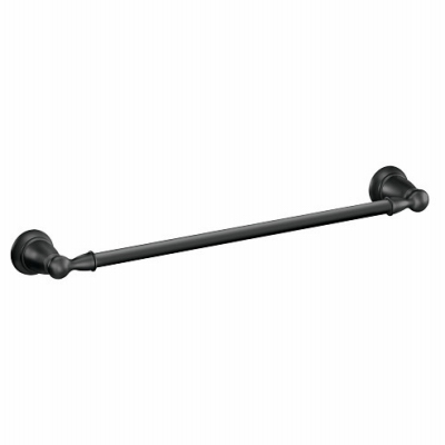 24" BLK Towel Bar