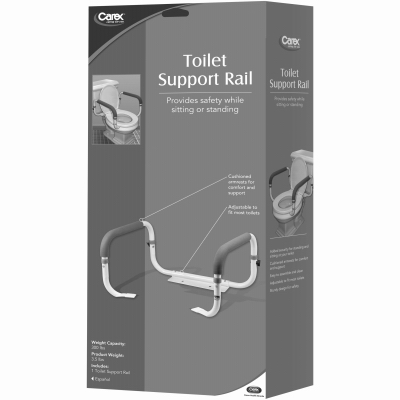 Toilet Support Rail