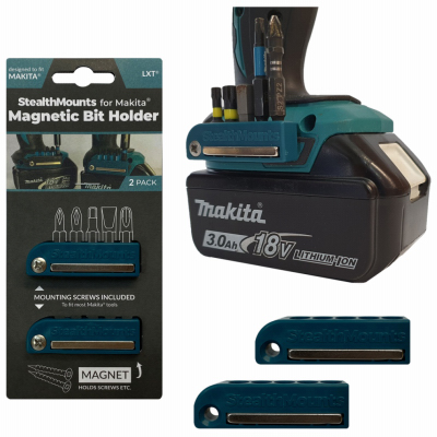 2PK BLU Bit Holder