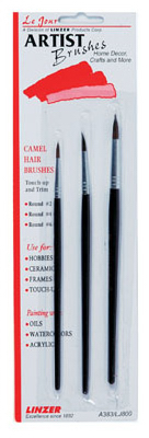 3PCRND Artist Brush Set