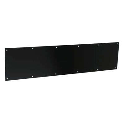8"x34" BLK Kickplate