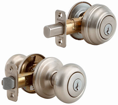 Sat NI Knob/Deadbolt