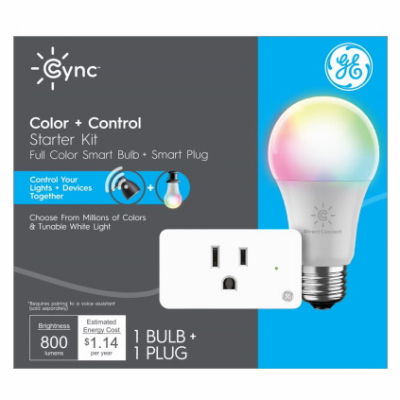 GE 6PK 9.5W Smart Bulb
