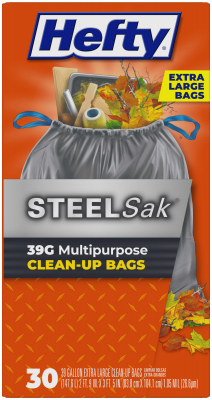 28CT 39GAL GRY Cont Bag