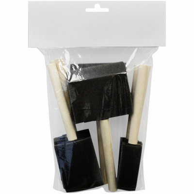 9PC Foam Brush Set