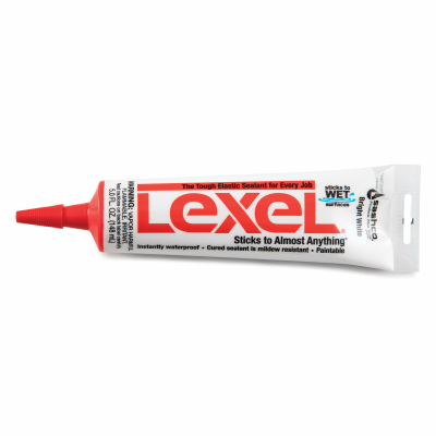 5OZ WHT Lex Caulk Tube
