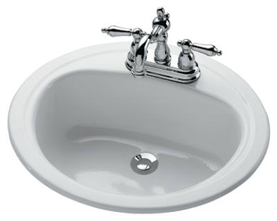 Azal 20x17 WHT Lav Sink