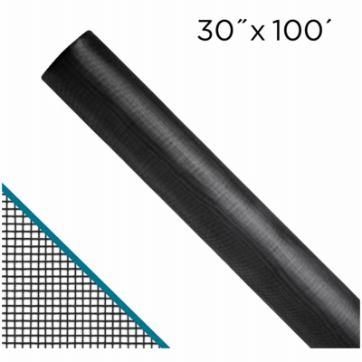 30"x100' CLR FBG Screen