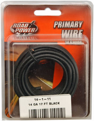 17' BLK 14GA Prim Wire